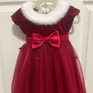 Girls Christmas dress - holiday dress